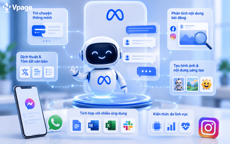 Các tính năng nổi bật của Meta Chatbot AI